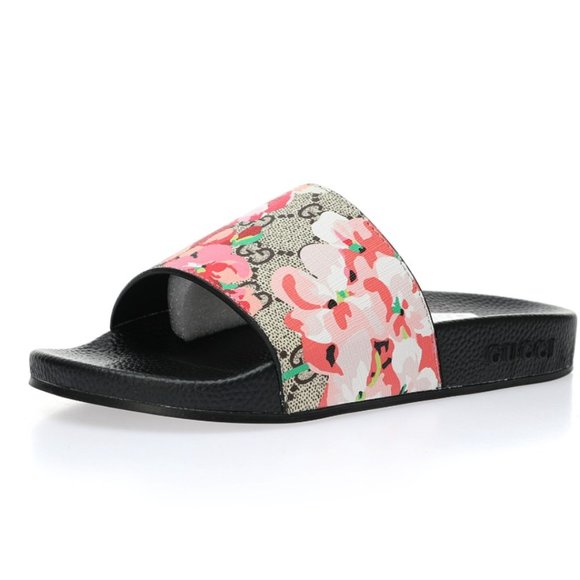 Gucci printed women's slippers swimming sandals size 37 - Picture 3 of 6